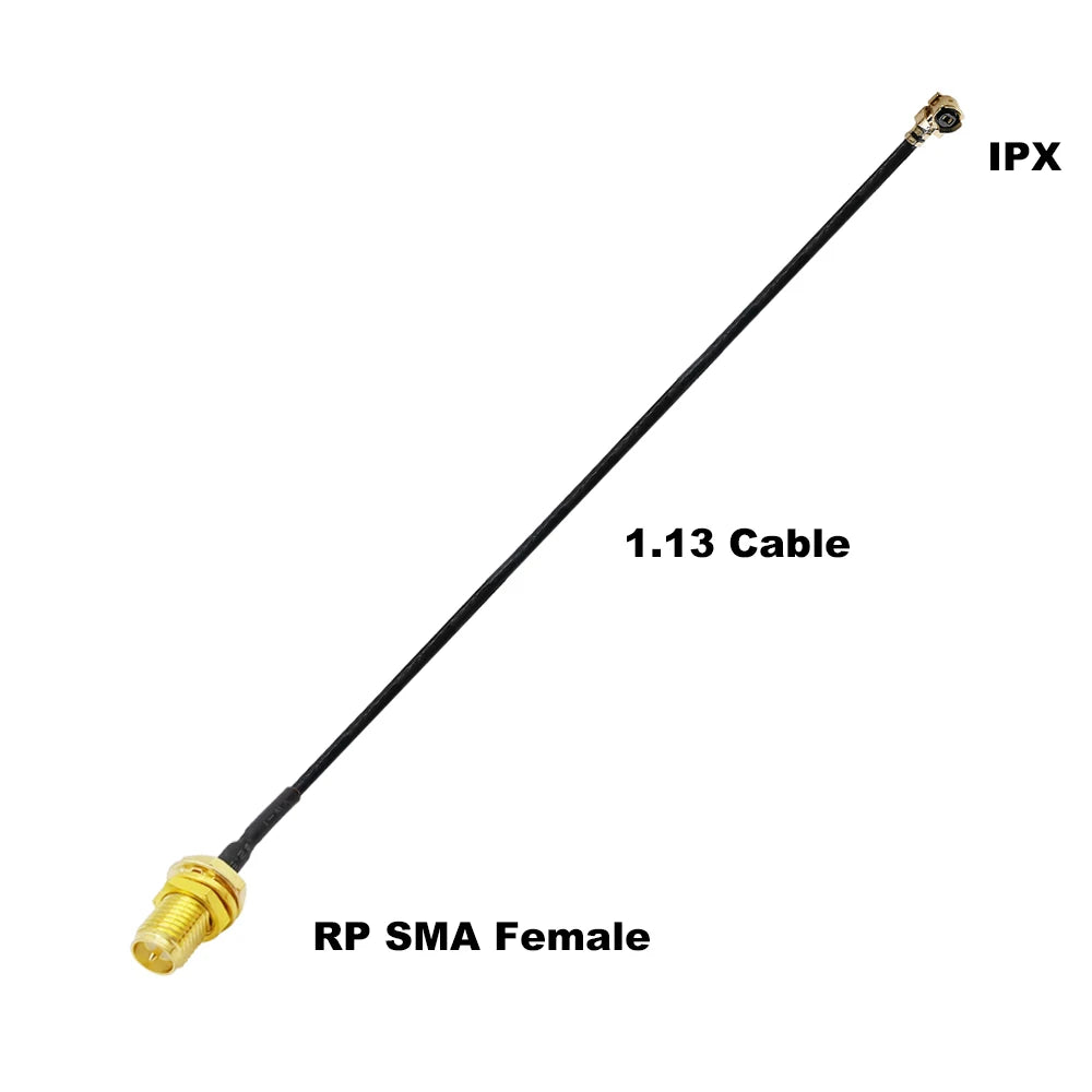 SMA,RP SMA to U.FL/IPX pigtail with RG178 or 1.13