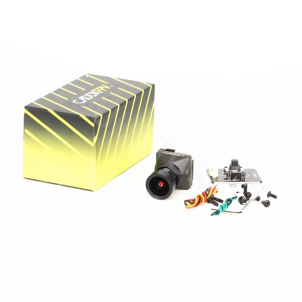 CADDX Ratel Pro FPV Camera 1500TVL 2.1mm Lens 16:9/4:3 NTSC/PAL FOV125°