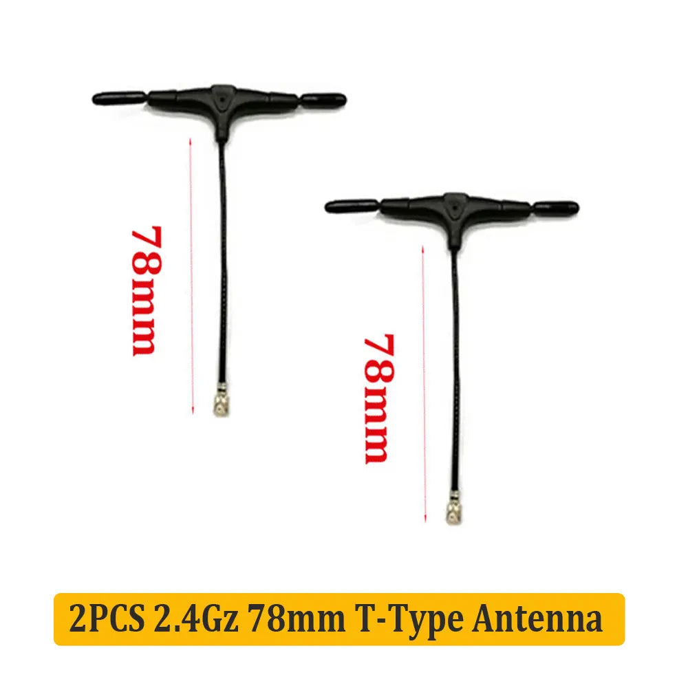 2PCS 2.4GHz T-Type Antenna IPEX1 UFL Connector