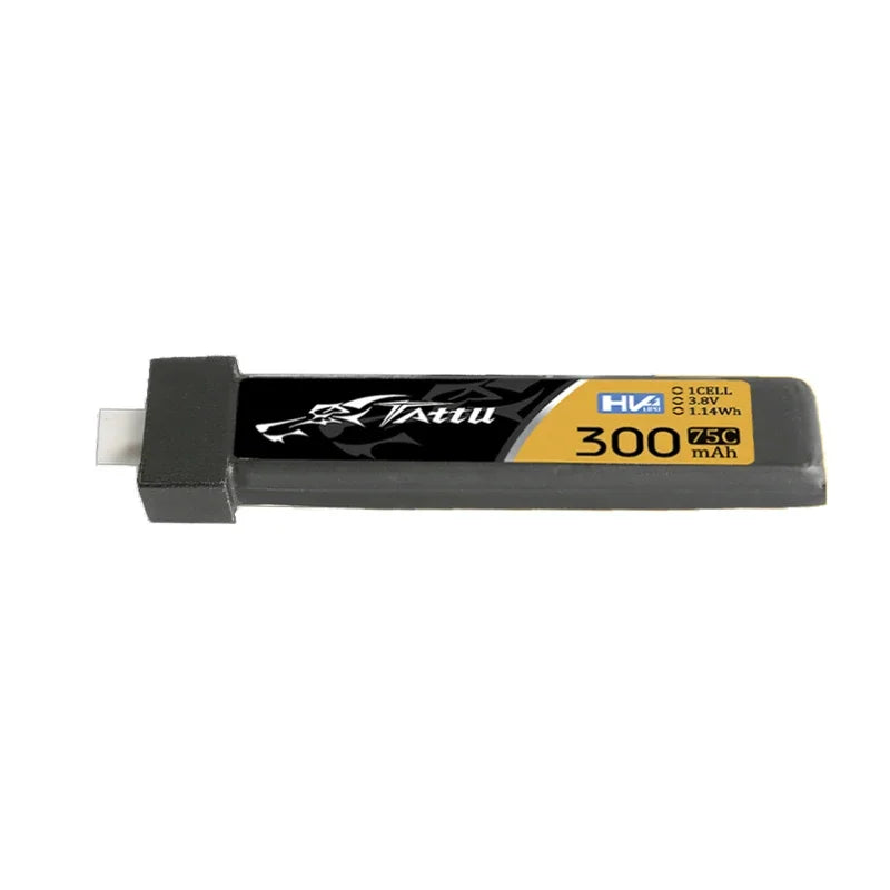 TATTU 1S 75C 300mAh 3.8V Lipo Battery