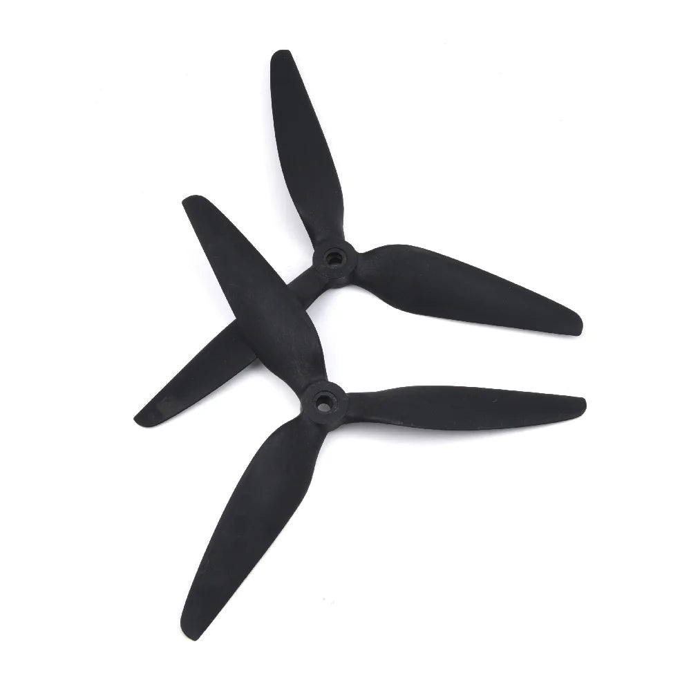 HQProp 8x4.5x3 8045 8x4x3 8inch CW CCW tri-blade Black-Glass Fiber Reinforced Nylon Propeller