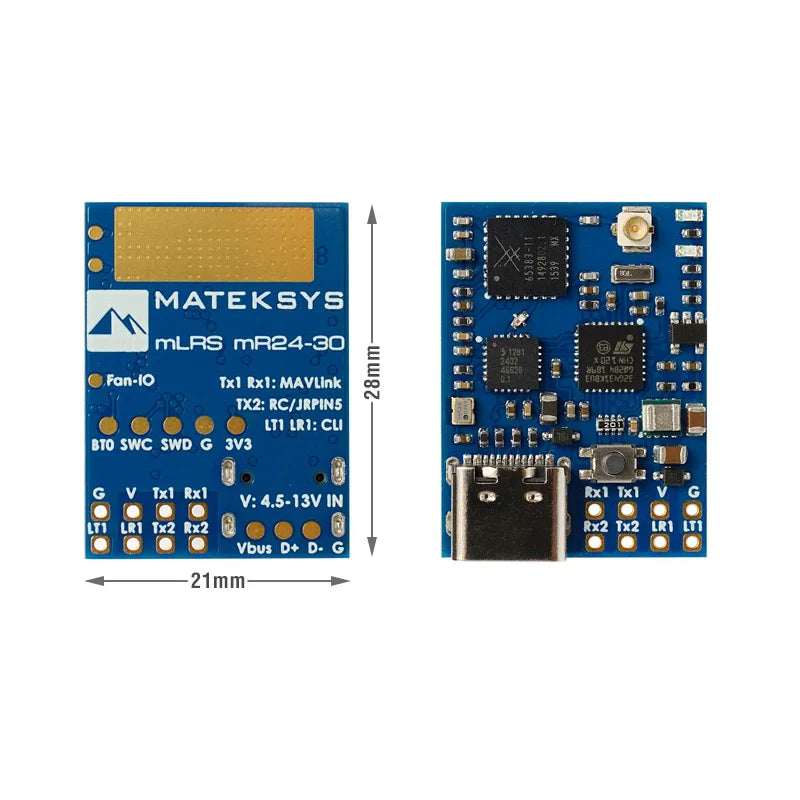MATEK MLRS 2.4GHz Receiver MR24-30 RX