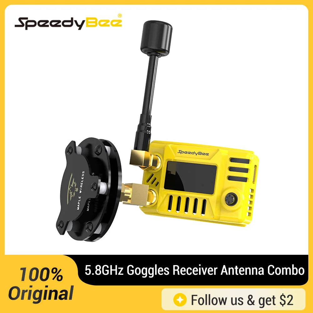 SpeedyBee 5.8GHz 48CH FPV Goggles Receiver VRX Module