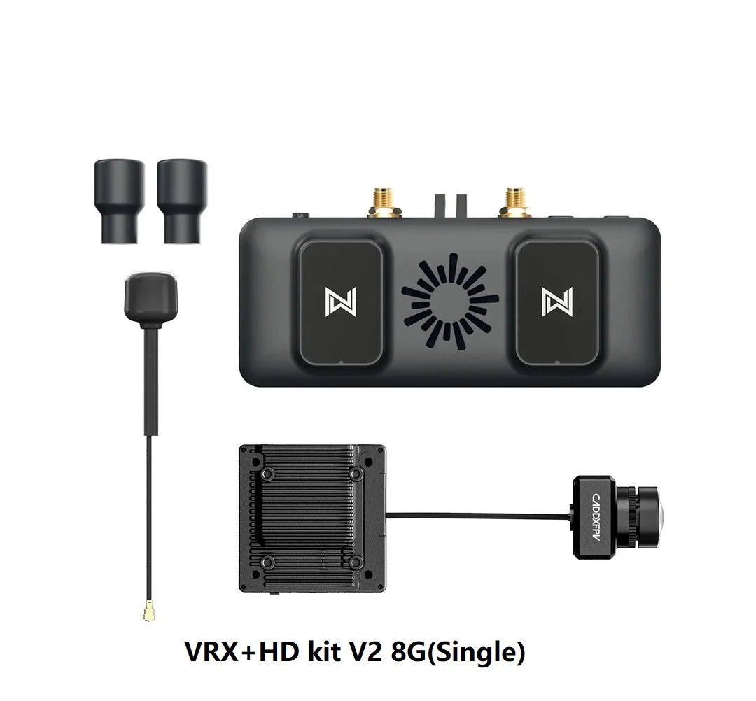 CADDX Walksnail VRX 4km 4 Antenna HDMI-Compatible 1080P/60FPS with or without vtx