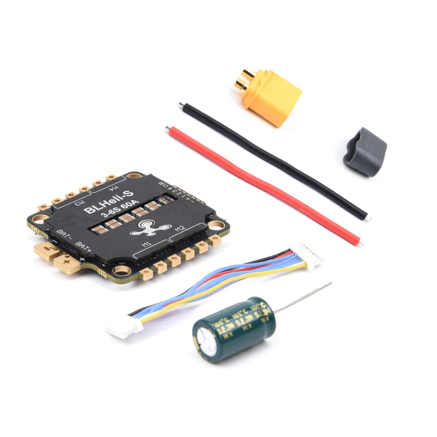 60A BLHELI_S ESC 4IN1 3-6S