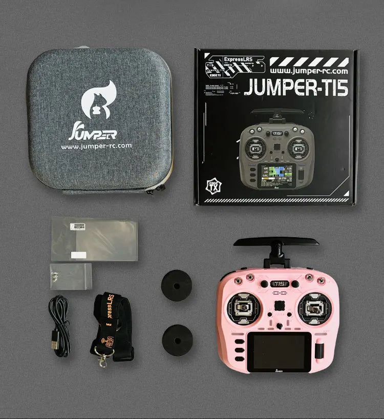 Jumper T15 Hall Sensor Color screen FPV Radio Controller EDGETX/ELRS