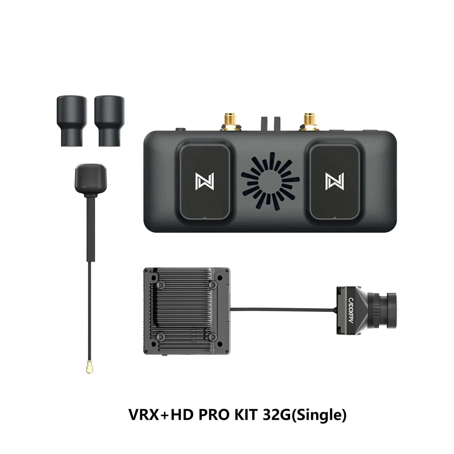 CADDX Walksnail VRX 4km 4 Antenna HDMI-Compatible 1080P/60FPS with or without vtx