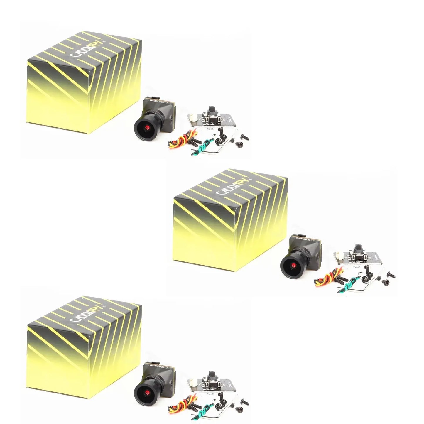 CADDX Ratel Pro FPV Camera 1500TVL 2.1mm Lens 16:9/4:3 NTSC/PAL FOV125°