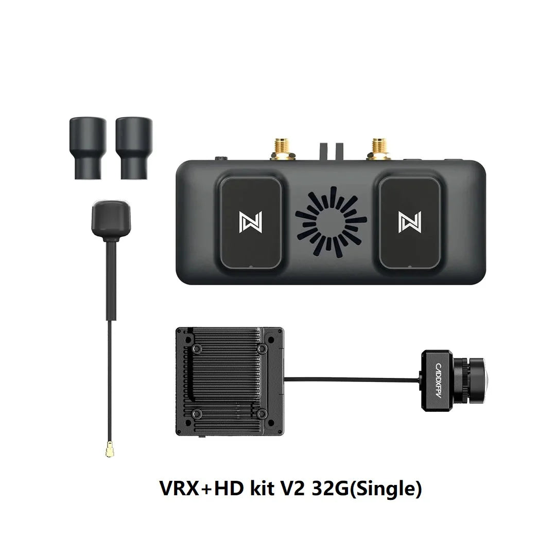 CADDX Walksnail VRX 4km 4 Antenna HDMI-Compatible 1080P/60FPS with or without vtx