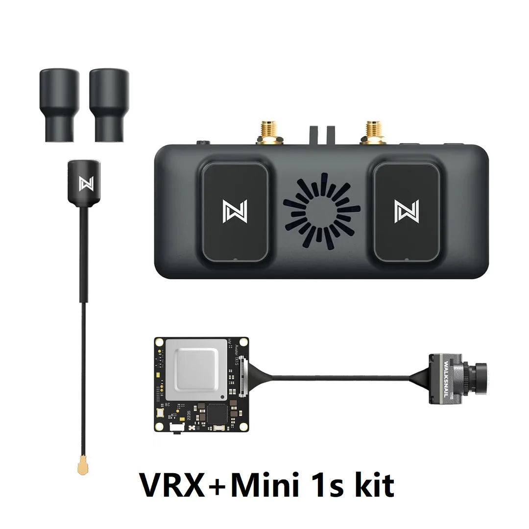 CADDX Walksnail VRX 4km 4 Antenna HDMI-Compatible 1080P/60FPS with or without vtx