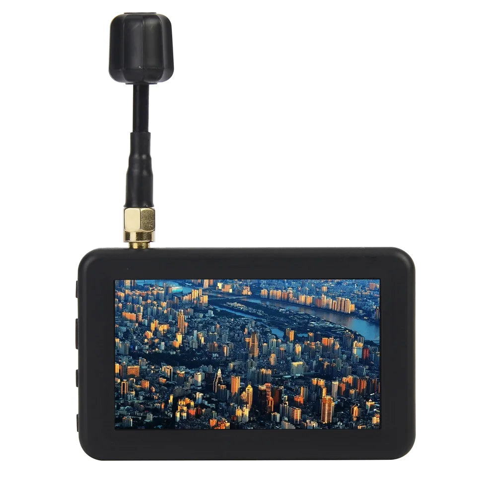 Micro 5.8G 40CH 3 Inch LCD 480x320 Auto Search FPV Monitor with Build-in Battery