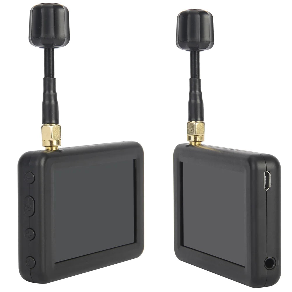 Micro 5.8G 40CH 3 Inch LCD 480x320 Auto Search FPV Monitor with Build-in Battery