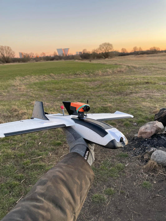 Waterproofing fixed wing electronics