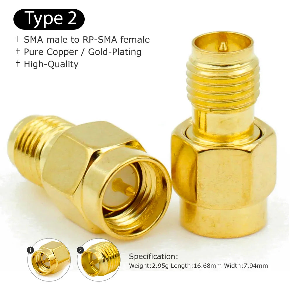 Coaxial Adapter  SMA to RP SMA