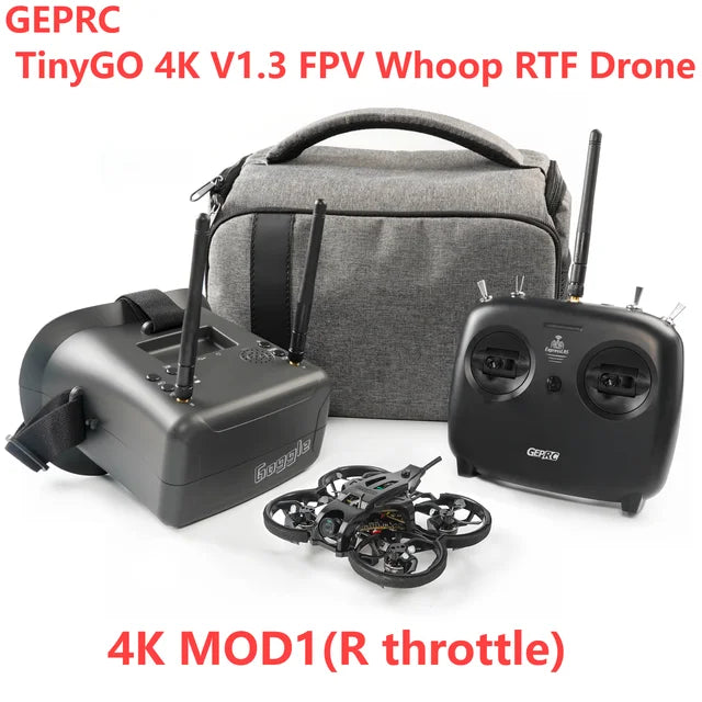 GEPRC TinyGO 4K V1.3 FPV Whoop RTF Drone WITH Caddx Loris camera 4K 60fps RC FPV Combo