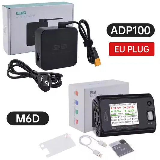ToolkitRC M6D V3 500W 15A DC MINI Dual Charger