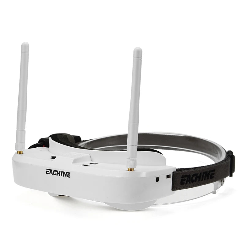 Eachine EV100 720*540 5.8G 72CH FPV Goggles With Dual Antennas Fan 18650 Battery Case For RC Drone